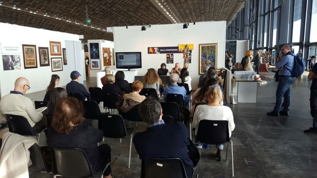 Arte Genova fiera del 2017 - Luigi Basile ha partecipato come espositore delle sue opere d'arte