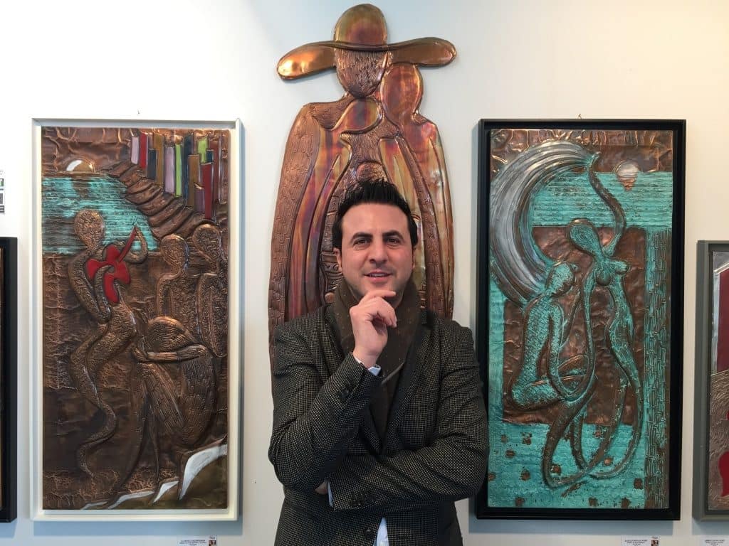 Arte Fiera Genova 2016: partecipazione e creazione stand dell'artista Luigi Basile