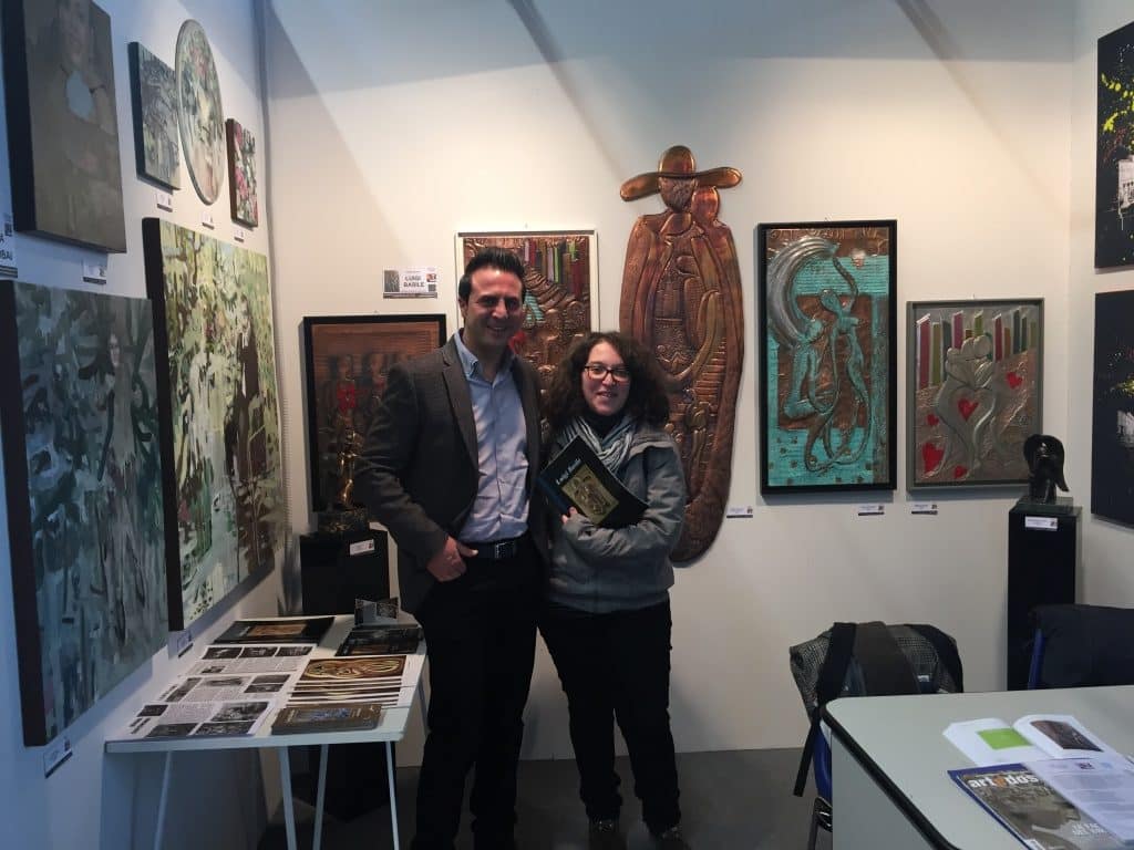 Arte Fiera Genova 2016: partecipazione e creazione stand dell'artista Luigi Basile