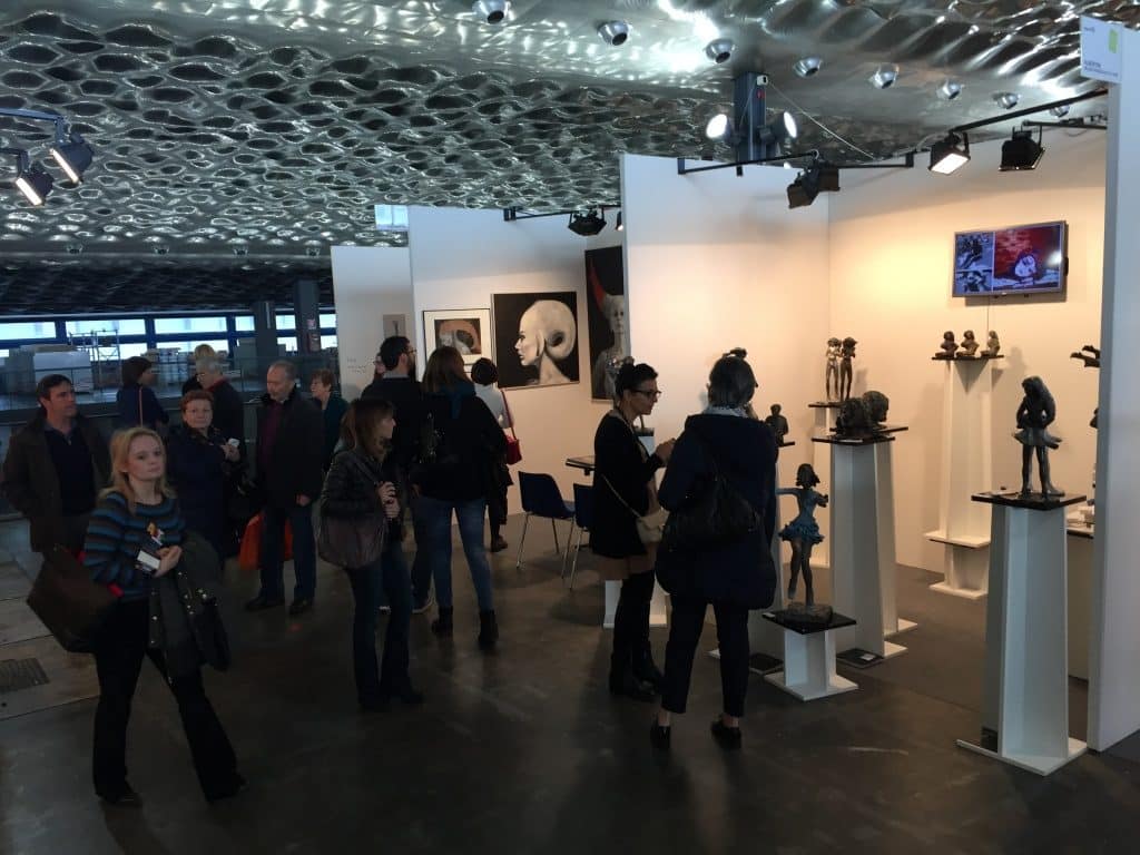 Arte Fiera Genova 2016: partecipazione e creazione stand dell'artista Luigi Basile