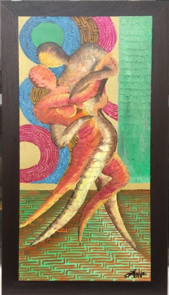 Foto della mostra tenuta da Luigi Basile