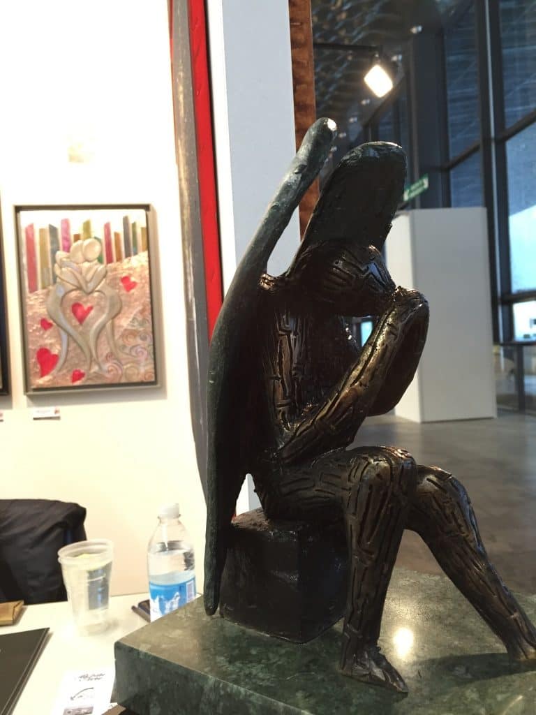 Arte Fiera Genova 2016: partecipazione e creazione stand dell'artista Luigi Basile