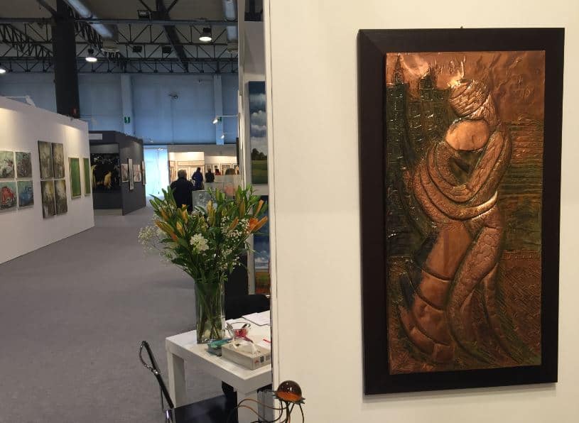 Fiera Cremona 2017 - Foto della mostra tenuta da Luigi Basile con Basile Arte