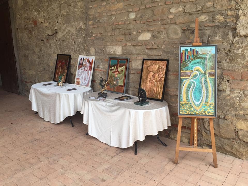 Premiazione Cavalieri di Malta del 2016 a cui a partecipato l'artista Luigi Basile