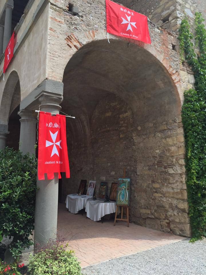 Evento Cavalieri di Malta del 2016 a cui a partecipato l'artista Luigi Basile